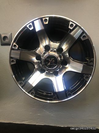 ΖΑΝΤΕΣ X2 4X4 IWX07 8X15 6X139.7 ET-15 BLACK DIAMOND