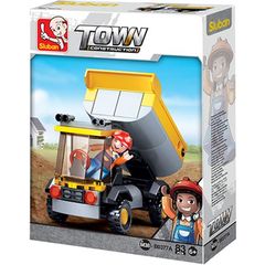 SLUBAN M38-B0377A Sluban Small Dump Truck - Construction serie #M38B0377A