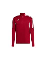 Adidas Condivo 22 Ανδρική Αθλητική Μπλούζα Κοντομάνικη Κόκκινη HB0007