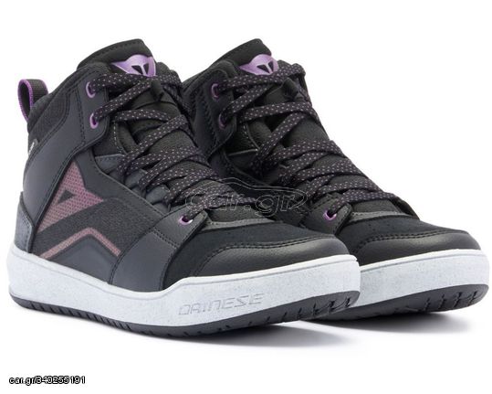 ΓΥΝΑΙΚΕΙΑ ΜΠΟΤΑΚΙΑ ΑΔΙΑΒΡΟΧΑ SUBURB D-WP SHOES WMN BLACK/WHITE/METAL PURPLE 17700012| DAINESE