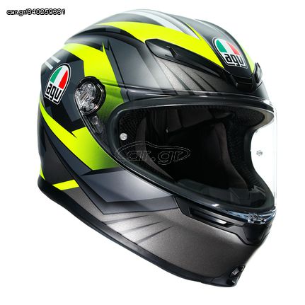 AGV K6 S E2206 - EXCITE MATT CAMO/YELLOW FLUO