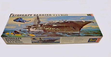 Revell  Aircraft Carrier: U.S.S.. WASP  (1966 ! ) - συναρμολογούμενα μοντέλα