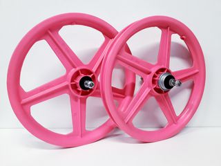Τροχοί Πλαστικοί Σετ Bernardi 14”-350 Ροζ