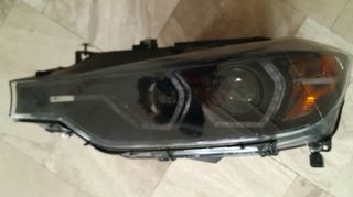  Headlights LED DRL suitable for BMW 3 Series F30 F31 Sedan Touring (10.2011-05.2015) Black-thumb-2