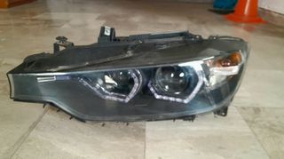  Headlights LED DRL suitable for BMW 3 Series F30 F31 Sedan Touring (10.2011-05.2015) Black-thumb-5