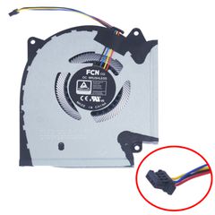 Ανεμιστηράκι Laptop - GPU Cooling Fan για ASUS Strix G15 2021 5plus 5R G513QY DFS5K223052835 FNAD 13NR0510P02011 6033B0094001 A01 22BH-C3KL NS85C59-20G05 5V 4pin ( Κωδ.81128 )