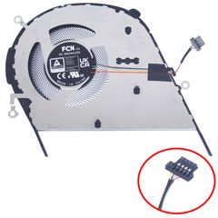 Ανεμιστηράκι Laptop - CPU Cooling Fan για Asus VivoBook M433 M433IA S413 S413EA M4050I M4600I M413 M413L M413DA M413IA 13NB0PZ0M0102 DFS5K121154914 FMDT 13NB0Q00T03021 4pin ( Κωδ.81137 )