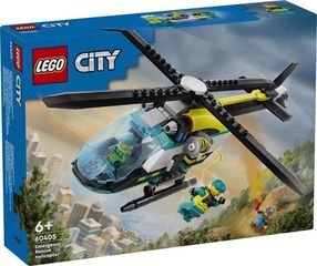 LEGO CITY GREAT VEHICLES EMERGENCY RESCUE HELICOPTER #60405