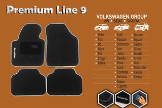 Πατάκια αυτοκινήτου Premium series για VW-SKODA-SEAT 