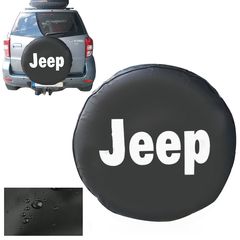 Κάλυμμα Ρεζέρβας Jeep 16 Pvc Μαύρο Με Λογότυπο JEEP