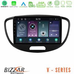 Bizzar V Series Hyundai i10 2008-2014 10core Android13 4+64GB Navigation Multimedia Tablet 9″