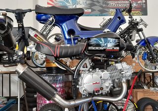 exatmisi tipou OVER RACING gia honda z50 monkey  Gorilla  z50A  lifan skyteam Jincheng Jintong JC50 MODIFYING GARAGE "since1993" TAKEGAWAGR - 4miniracingparts,gr