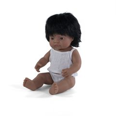 Miniland κούκλα Hispanic girl 38cm με εσ΄ώρουχα