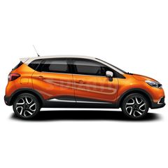 RENAULT CAPTUR SUV 2013+ TRIM ΠΑΡΑΘΥΡΩΝ 4ΤΕΜ ΑΝΟΞ.ΑΤΣΑΛΙ ΧΡΩΜΙΟ