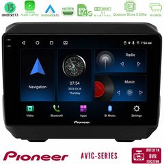 Pioneer AVIC 8Core Android13 4+64GB Jeep Wrangler 2018- Navigation Multimedia Tablet 9"
