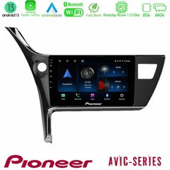 Pioneer AVIC 4Core Android13 2+64GB Toyota Corolla 2017-2018 Navigation Multimedia Tablet 10"