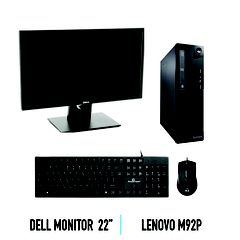 Σετ Lenovo Thinkcentre M92p & DELL monitor 22″