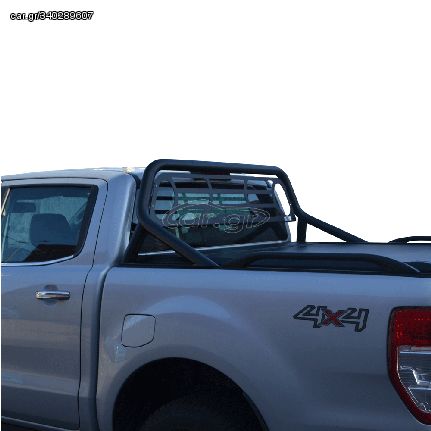 ROLL-BAR ΕΡΓΟΣΤΑΣΙΑΚΟΥ ΤΥΠΟΥ ΜΕ ΑΨΙΔΑ RB 416BL+APS 96BL FORD RANGER T6 2012+, T7 2017+ & T8 2020+