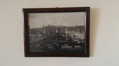 Στοκχόλμη Σουηδία, ( φωτογραφία original) αρχές 20ου αιώνα, με την κορνίζα της εποχής (25x19 εκατοστά)