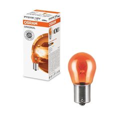 Λάμπα Φλας PY21W BAU15S Πορτοκαλί 12volt 21watt Original Line Osram 7507 1 Τεμάχιο