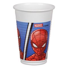 Πλαστικά Ποτήρια Spiderman Για Παιδικό Πάρτι 200ml