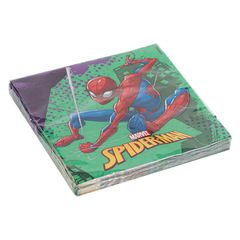 Χαρτοπετσέτες Spiderman Για Παιδικό Πάρτι 33x33cm