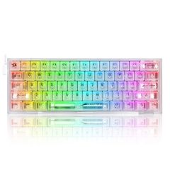 Gaming πληκτρολόγιο - Redragon K617-CT Fizz RGB | Pancarshop