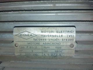 Αεροσυμπιεστής Airco 220/380 V-thumb-2
