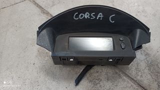 Opel corsa c 00-06 οθόνη ρολόι ταμπλό
