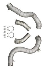 Βελτίωσης Downpipe κατάλληλο για Mercedes Benz AMG GLC63 M177 2018+ +10% αύξηση ιπποδύναμης