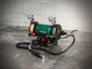 Διπλός μύλος δίδυμοι τροχοί PARKSIDE »PDFW 120 A2«, 120 W, με εύκαμπτο άξονα-thumb-6