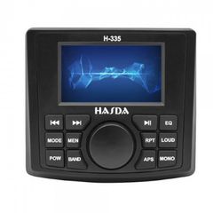 HASDA MP5 PLAYER H-335 4X40W ΜΕ ΡΑΔΙΟΦΩΝΟ/USB/BLUETOOTH (ΑΔΙΑΒΡΟΧΟ/ΜΑΥΡΟ)