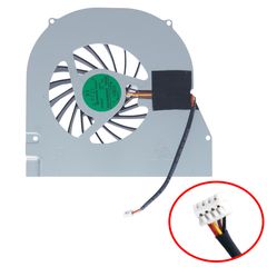 Ανεμιστηράκι Laptop - CPU Cooling Fan για Toshiba Qosmio X770 X770-10J X775 X775-Q7270 X775-Q7272 AD9005HX-PDB PGRAA KSB0805HB-AL18 AT0IB003AM0 4pin ( Κωδ.81153 )