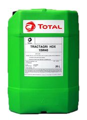 Total Λάδι Αυτοκινήτου Tractagri HDX 15W-40 20lt
