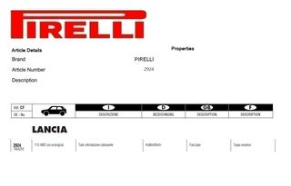 ΣΩΛΗΝΑΣ ΡΕΖΕΡΒΟΥΑΡ LANCIA Y10 (PIRELLI)-thumb-2