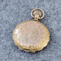 Elgin pocket watch, gold filled 10k