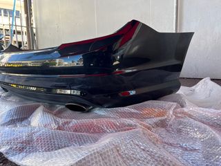 Mercedes w204 amg πίσω προφυλακτηρας 2007-2011 με διάχυτη -diffuser &μπουκες εξάτμισης amg c350 v6-thumb-3
