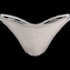 Calvin Klein Γυναικείο String Βαμβακερό Μονόχρωμο Με Λεπτό Λάστιχο Στο Πλάι