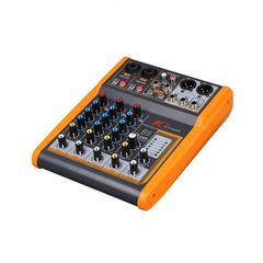 ΚΟΝΣΟΛΑ ΗΧΟΥ 4 ΚΑΝΑΛΙΩΝ, audien KT04P, 16 bit DSP processor, Phantom Power