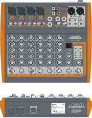 ΚΟΝΣΟΛΑ ΗΧΟΥ 8 ΚΑΝΑΛΙΩΝ, 16 bit DSP processor, Phantom Power-thumb-1