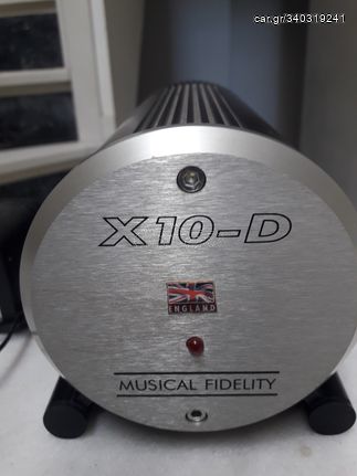 Musical Fidelity X-10D dac προενισχυτής γραμμής