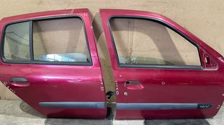 Δεξιές πόρτες εμπρός - πίσω με ηλεκτρικούς γρύλους εμπρός από Renault Clio II 2001 - 2005