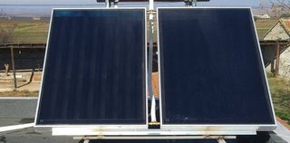 2 Ηλιακοί επιλεκτικοί συλλέκτες 1,5m2  μεταχειρισμένοι 3ετίας τιμή 79€ έκαστος
