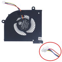 Ανεμιστηράκι Laptop - CPU Cooling Fan για MSI GS65 Stealth Thin 8RE 8RF P65 16Q2-CPU-CW MS-16Q1 MS-16Q2 MS-16Q3 MS-16Q4 MS-16Q5 Series 4pin ( Κωδ.81159 )