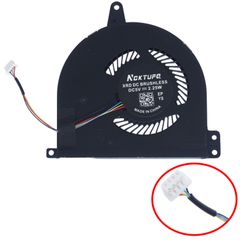Ανεμιστηράκι Laptop - CPU Cooling Fan για Dell Latitude E5470 U-Type CPU WKT5Y 0WKT5Y DC28000CGSL DFS501105PR0T 4pin ( Κωδ.81162 )