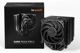 BEQUIET AIR CPU COOLER DARK ROCK PRO 5 BK036, 270W TDP, INTEL 1700/1200/1150/1151/1155, AMD AM4/AM5, 3YW.