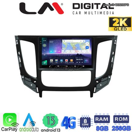 MEGASOUND - LM ZQ8230 GPS Οθόνη OEM Multimedia Αυτοκινήτου για Mitsubishi L200 2014 >Μόνο για αυτοκίνητα με Κλιματισμό (CarPlay/AndroidAuto/BT/GPS/WIFI/GPRS)