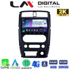 MEGASOUND - LM ZQ8186 GPS Οθόνη OEM Multimedia Αυτοκινήτου για SUZUKI JIMNY 2007 > 2018   (CarPlay/AndroidAuto/BT/GPS/WIFI/GPRS)