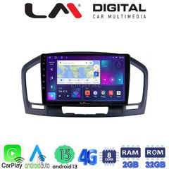 MEGASOUND - LM ZE8114 GPS Οθόνη OEM Multimedia Αυτοκινήτου για OPEL INSIGNIA 2007-2013 (CarPlay/AndroidAuto/BT/GPS/WIFI/GPRS)