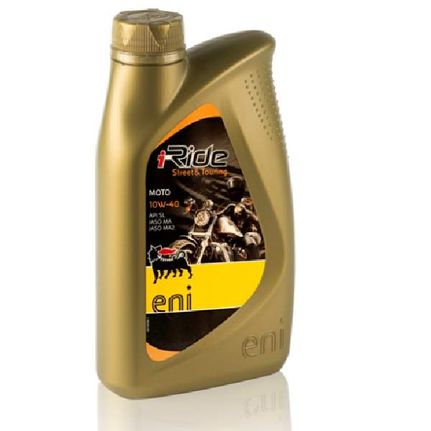 ENI I-RIDE ΛΑΔΙ ΜΟΤΟΣΥΚΛΕΤΑΣ ΓΙΑ ΤΕΤΡΑΧΡΟΝΟΥΣ 10W-40 1LT 1ΤΕΜ